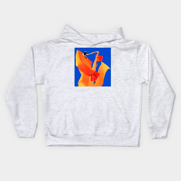 Consumed by Jazz Kids Hoodie by Tosik-Art